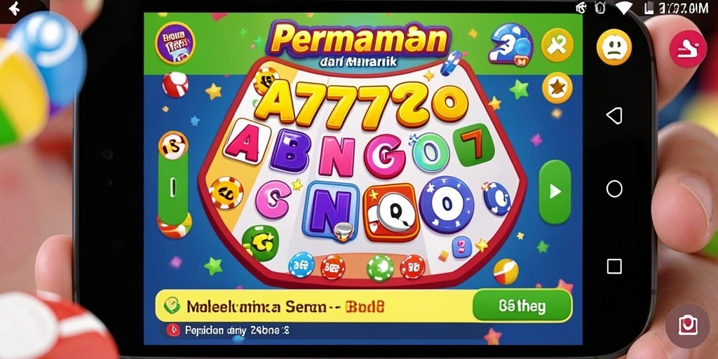 Tampilan gameplay seru dan interaktif A7777 dalam permainan Bingo.