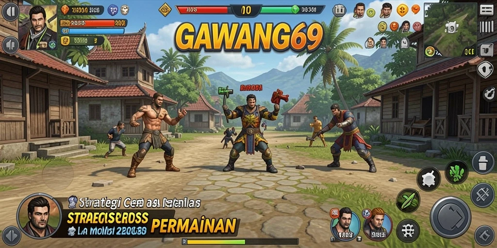 Tampilan seru dari gameplay strategi GAWANG69 dengan taktik yang menarik.