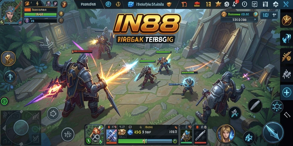 Tampilan gameplay IN88 dengan strategi menawan.