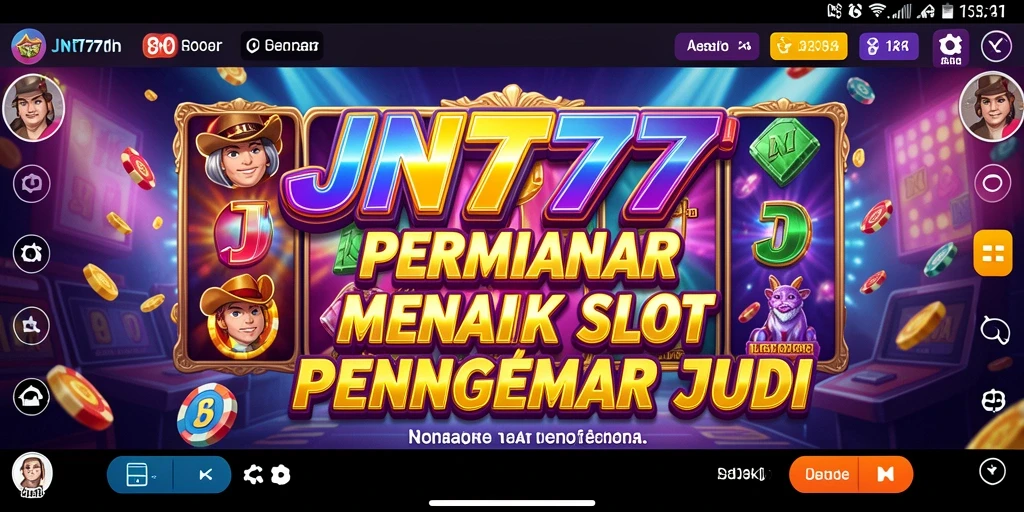 Tampilan menarik dari gameplay slot JNT777 yang seru.