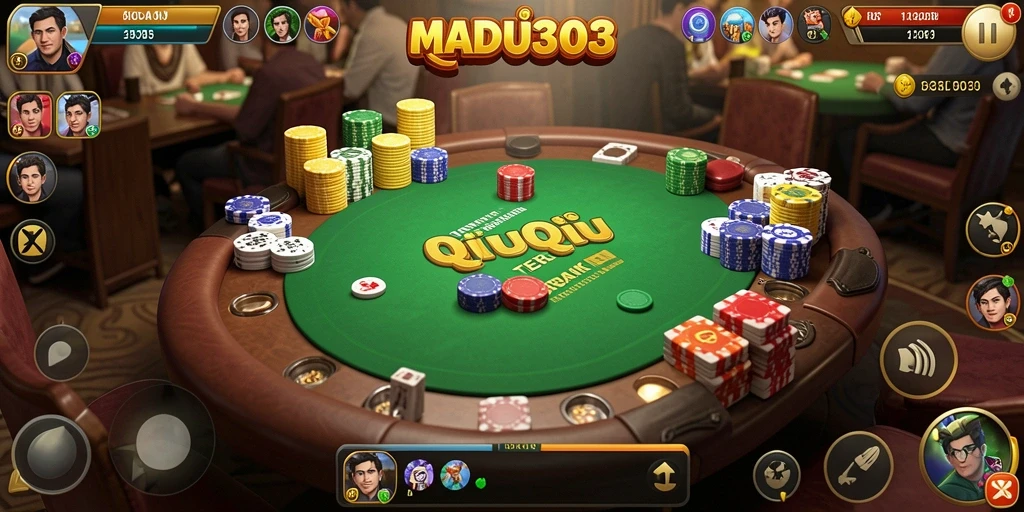 Screenshot gameplay seru QiuQiu di MADU303.