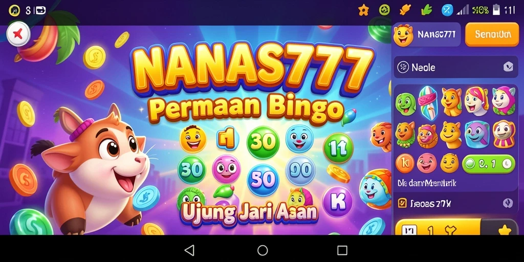 Tampilan gameplay menegangkan dan seru dari NANAS777.