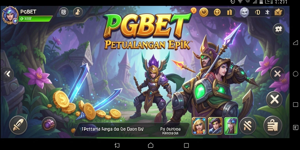 Tampilan gameplay PGBET yang menakjubkan dengan aksi petualangan yang seru.