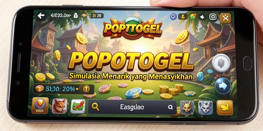 Screenshot dari gameplay POPOTOGEL yang menunjukkan aksi menarik dalam simulasi.