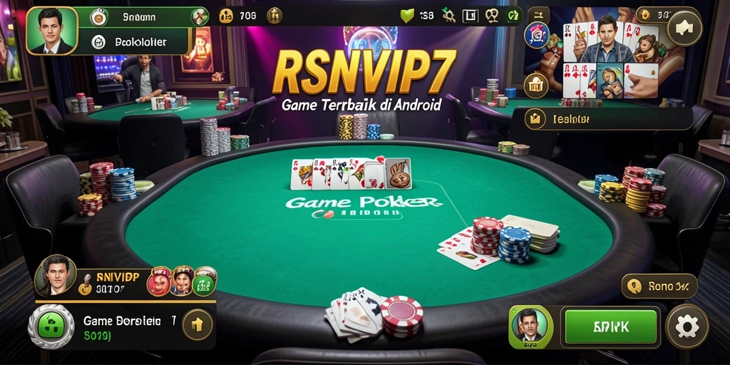 Tampilan gameplay RSNVIP7 yang menarik dalam permainan Poker.