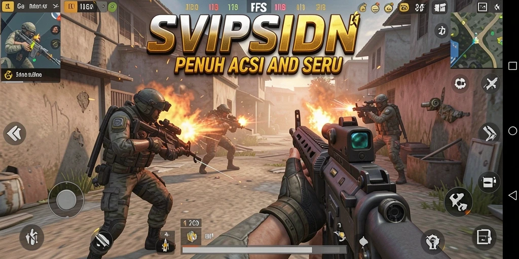 Tampilan seru dari gameplay <strong>SVIPSIDN</strong> yang intens dan mendebarkan.